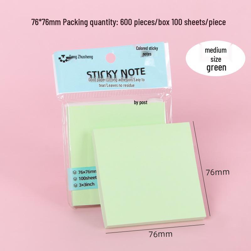 Heart-Shaped Colorful Sticky Notes for Students - Creative Index Memo Pads
