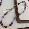 Summer New Dopamine Amethyst Prehnite Necklace Vintage Light Luxury Niche Choker for Women