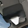 Leder Auto Taschentuchbox Minimalistische Sonnenblenden-Taschentuchbox Langlebige Taschentuch-Aufbewahrungsbox Auto Innenraum