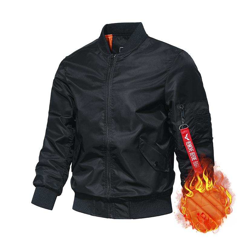 Veste d'automne et d'hiver, veste aviateur, veste de vol pour homme