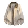 Mens Lightweight Casual Hooded Jacket 2026 Loose Fit Stand Collar Outerwear Daily Wear