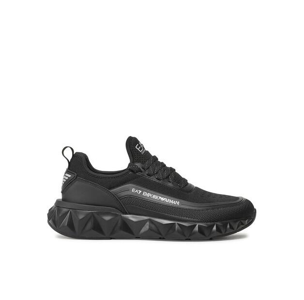 Мужские кроссовки EA7 Emporio Armani X8x106 xk262 n763 чёрные
