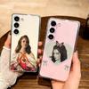 Lana Singer LDR D-Del ReyS Phone Case For SamsungA10 A12 A31 A40 A70 Transparent Cover Case