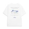 Li Ning Minimalist Loose Fit Short Sleeve T-Shirt With Back Letter Print Unisex tops ATSW285-2