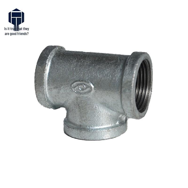 Malleable Iron Galvanized Tee Pipe Fitting