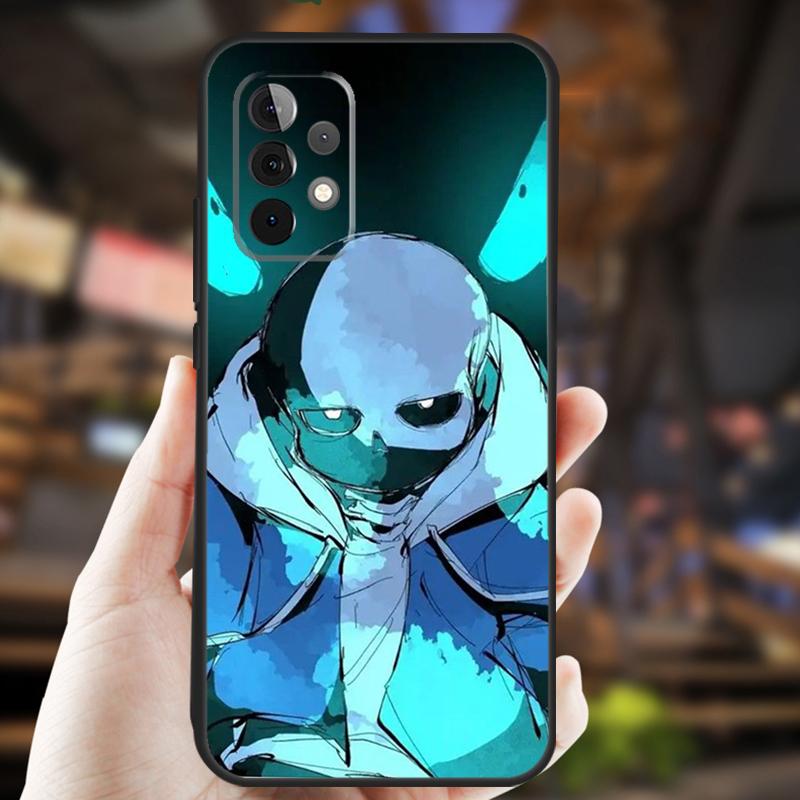 Game Undertale Sans Case For Samsung Galaxy A26 A54 A14 A36 A16 A33 A56 A15 A55 A53 A35 A22 A32 A52 A34 A05 A06