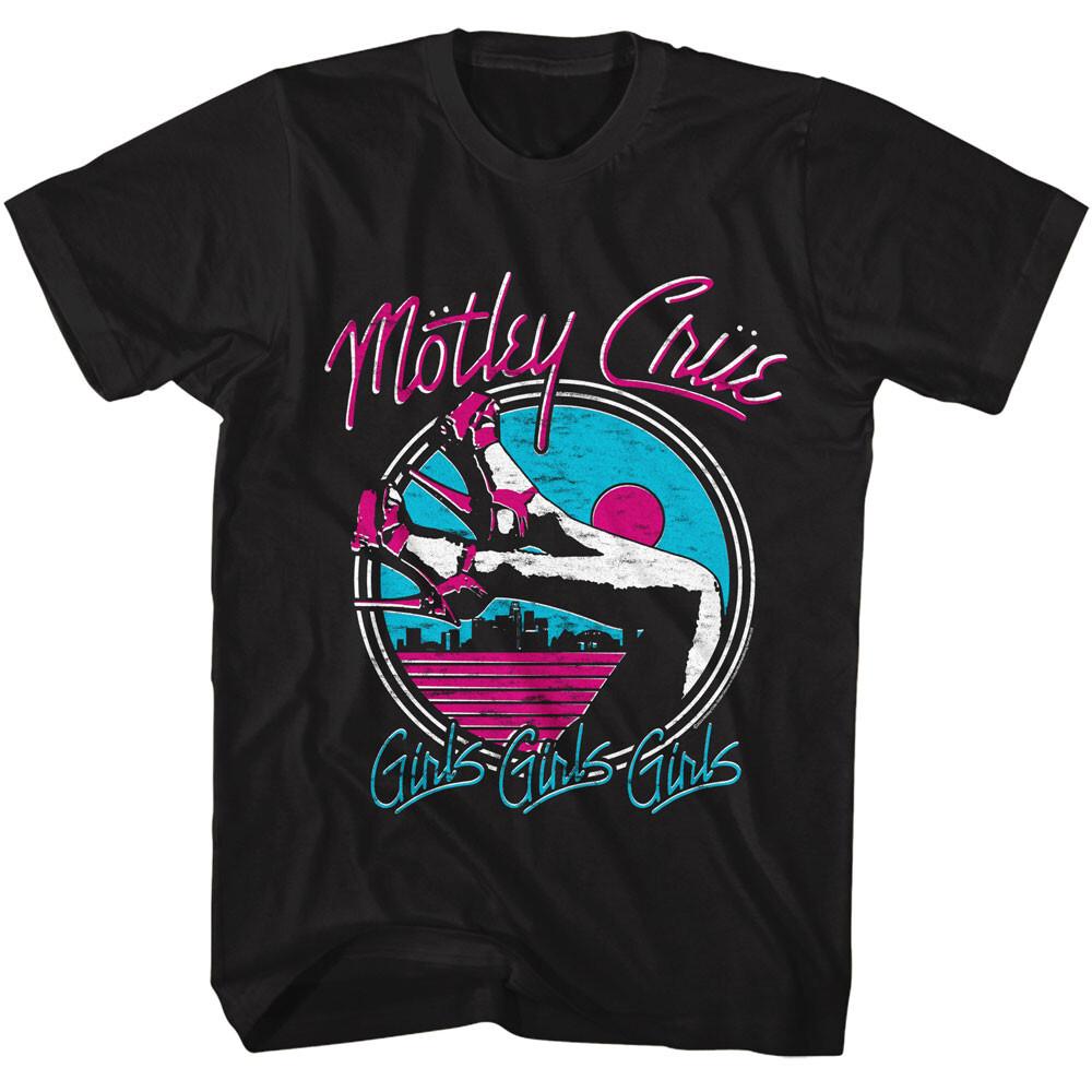 Motley Crue Girls Girls Girls Legs Men T Shirt Metal Music Merch XL