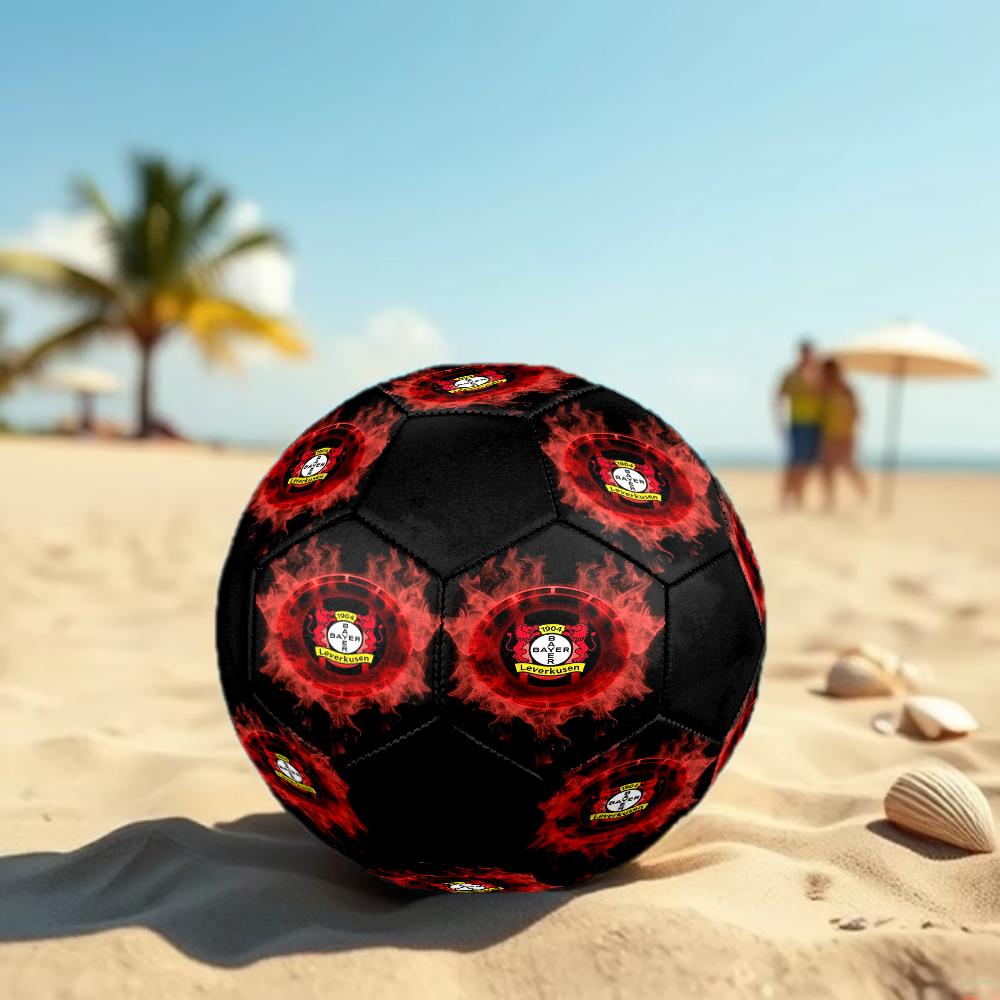 Bayer Leverkusen Theme Size 5 Soccer Ball, Suitable for Both Indoor and Outdoor Matches, a Gift Suitable for Everyone.