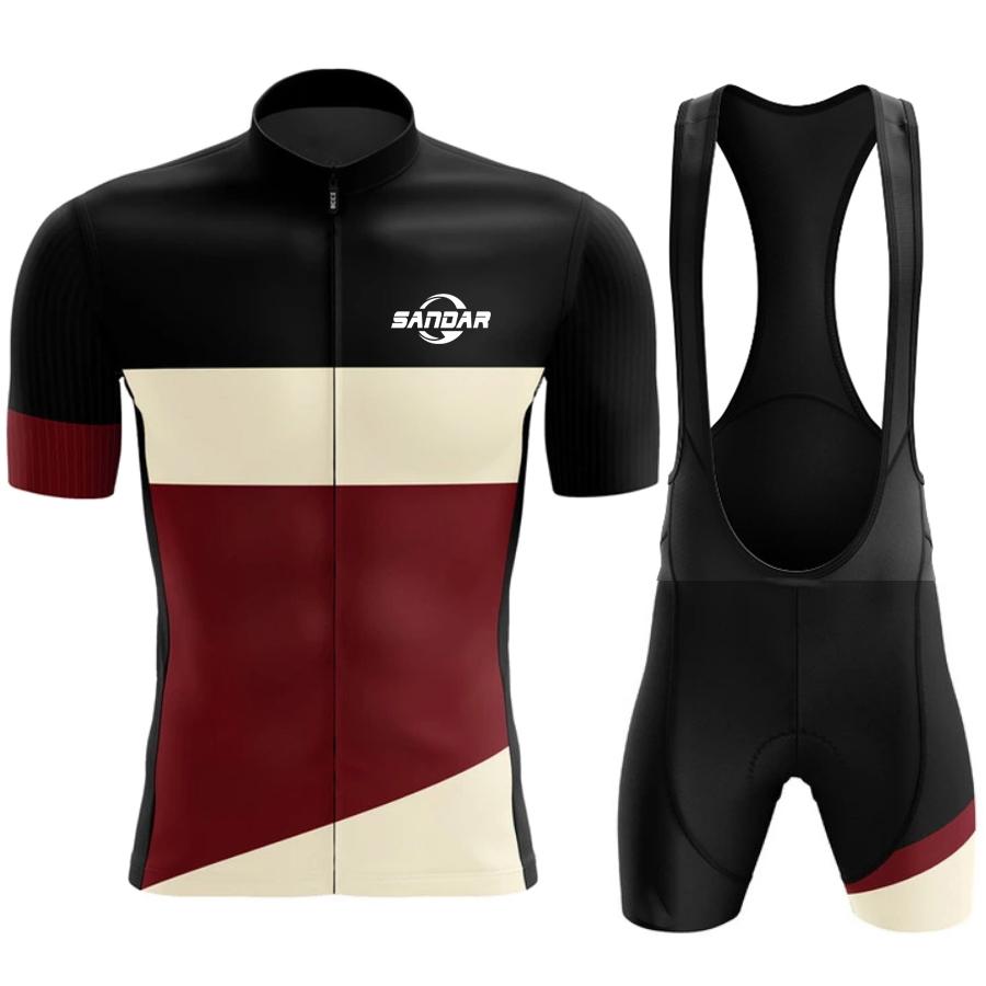 Cycling Set 2025 Team Bike Summer Cycling Jersey Set Road Bicycle Jerseys MTB Bicycle Wear Breathable Outdoor Cycling Clothing