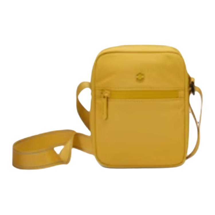 Skechers Simple Versatile Adjustable Shoulder Strap Fabric Crossbody Bag Unisex bags Golden P324U015-04HW Gold