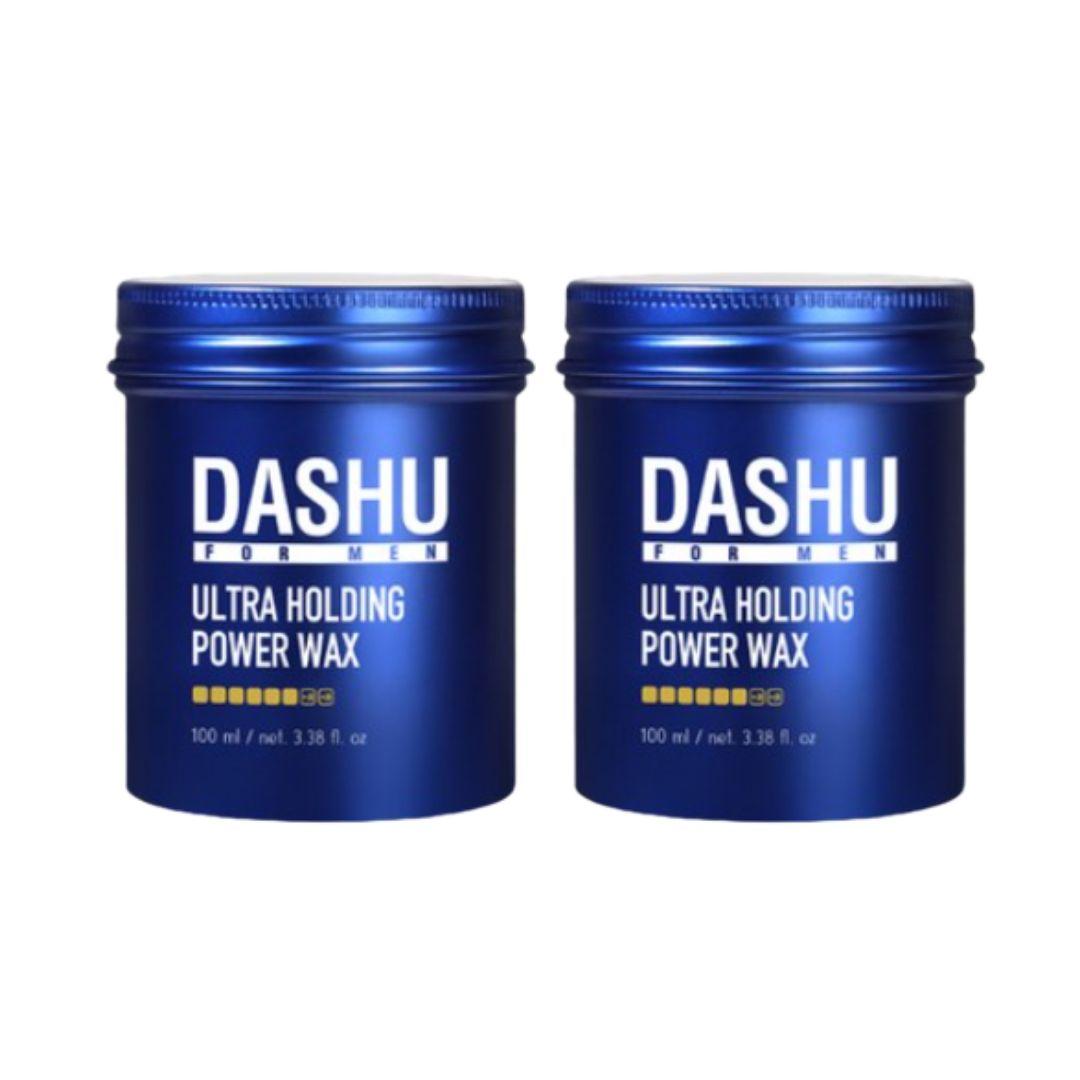 

DASHU For Men Premium Ultra Holding Power Hair Wax Strong Hold Styling Wax Set 100ml ×2