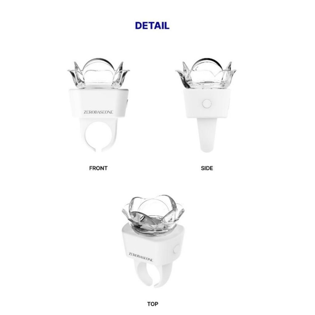 2024 ZEROBASEEN DEN FØRSTE TURNÉEN [TIDLØS VERDEN] OFFISIELT MD MINI-LYSRING