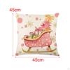 Christmas Pillow Case, Decoration, 45x45cm, Gift