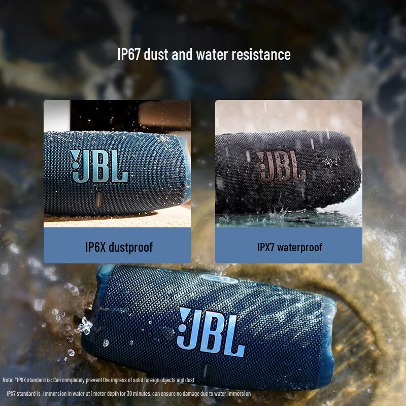 JBL CHARGE5 Portable Waterproof Bluetooth Speaker CN plug (adapter included)