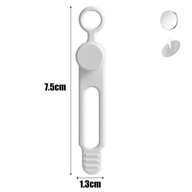 

Сильний магнітний пристрій для змотування кабелю Фіксація проводів для телефону Шнур зарядного пристрою для USB-кабелю Навушники Миша Органайзери з силіконового дроту