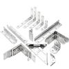 90° Thickened Stainless Steel L-Shaped Support Bracket