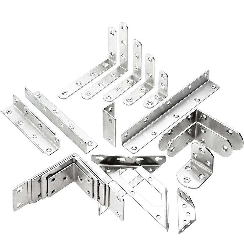 90° Thickened Stainless Steel L-Shaped Support Bracket