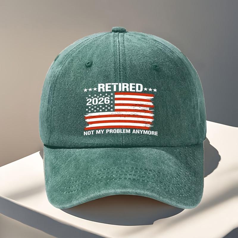 A Cool And Fashionable Retirement Gift Suitable for Both Men And Women This Adjustable Baseball Cap Is Perfect for Fathers Mo