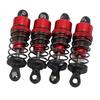 4 Pcs 55mm RC Car  S Aluminum Alloy Oil Shocks Damper Set for 1Celsius10 RC Car
