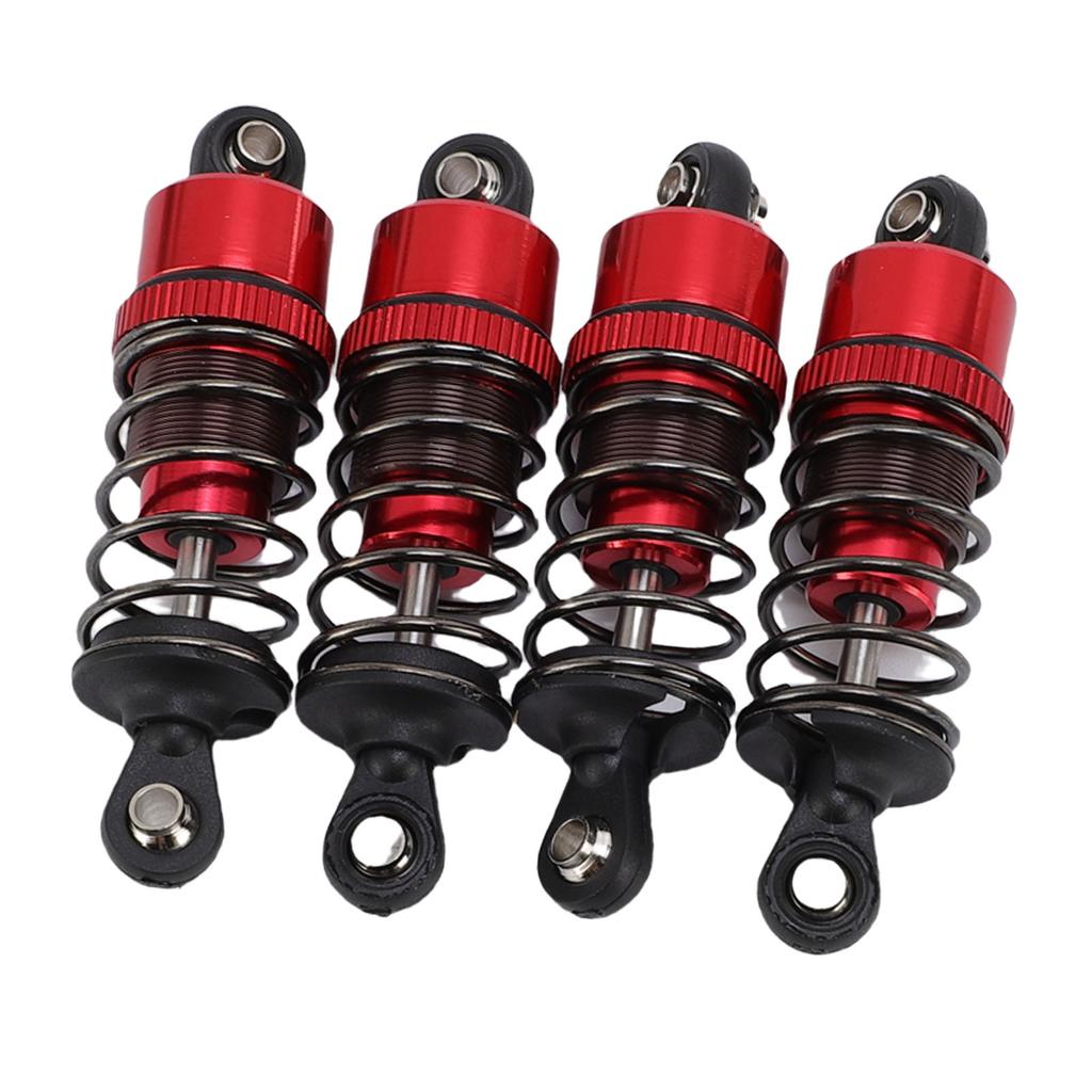 4 Pcs 55mm RC Car S Aluminum Alloy Oil Shocks Damper Set for 1Celsius10 RC Car