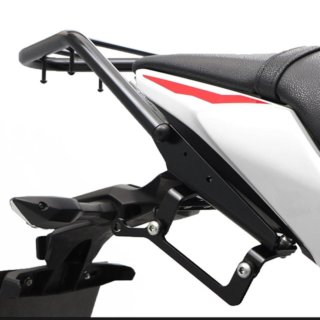 LEDISHUN Motorcycle Bag Support for Ninja 650 Z650 (2017-2025) - Black