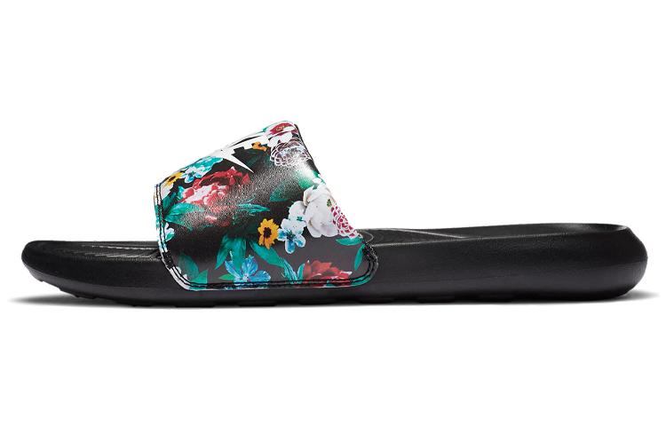 Шлепанцы Nike Victori One с принтом 'Цветочный принт' Женские CN9676-001 36.5 black