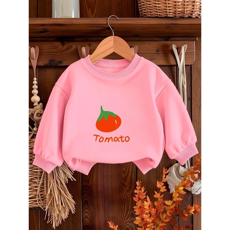 Kids Sweatshirt Unique And Innovative Printed Pattern, Comfortable And Easy Spring And Autumn Baby Thin Versatile Round Neck Hoodie