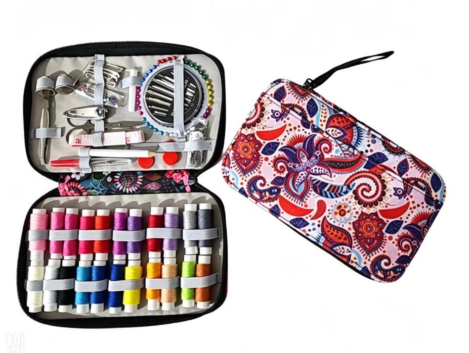 Portable Needle and Thread Kit - Home DIY Sewing Tool Set, Household Sewing Box