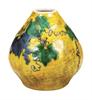 Kutani Ware Iwataya 2.8 Size Single Flower with Yoshidaya Grapes K9-1276