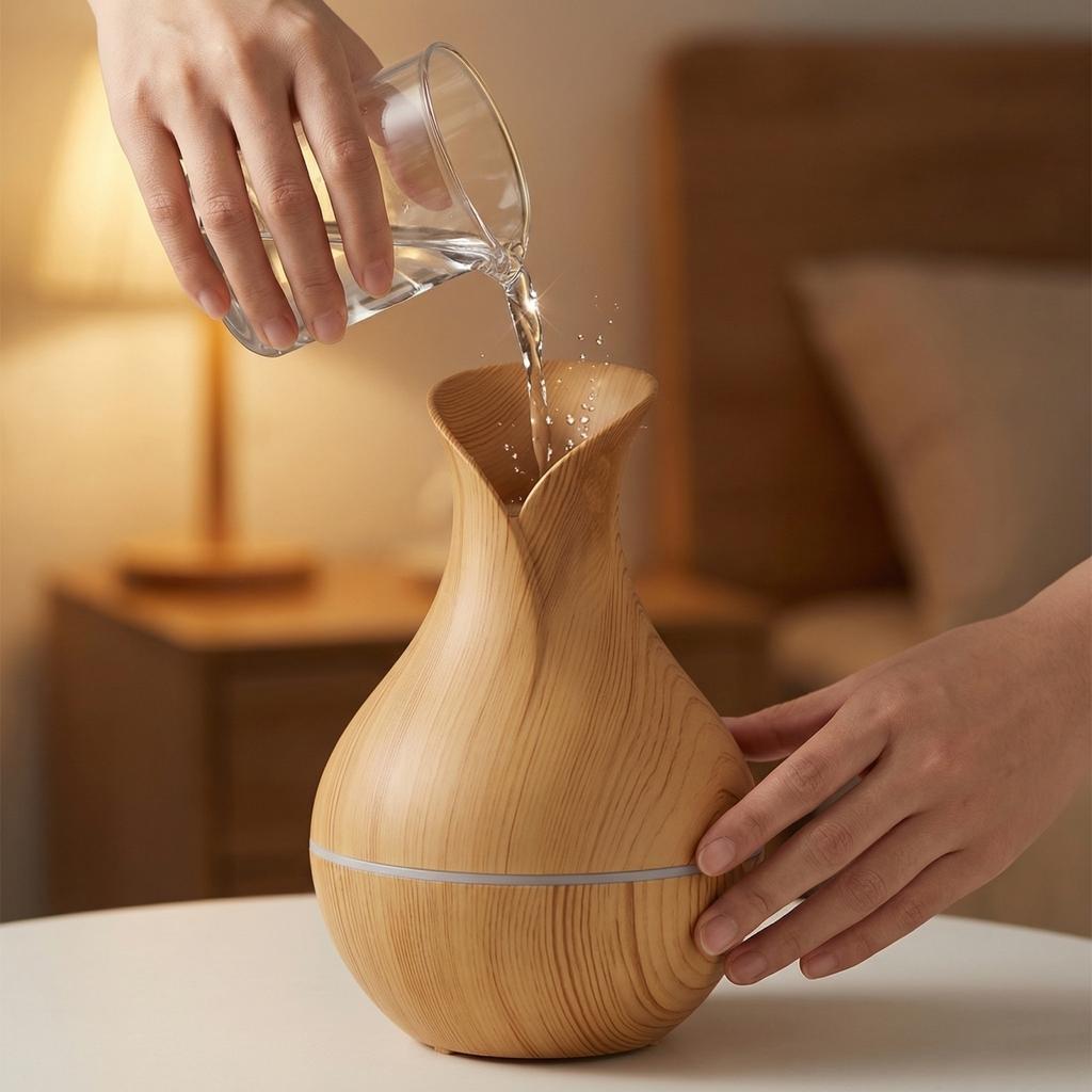 Modischer Luftbefeuchter, Kreative Vase, Aromatherapie-Gerät