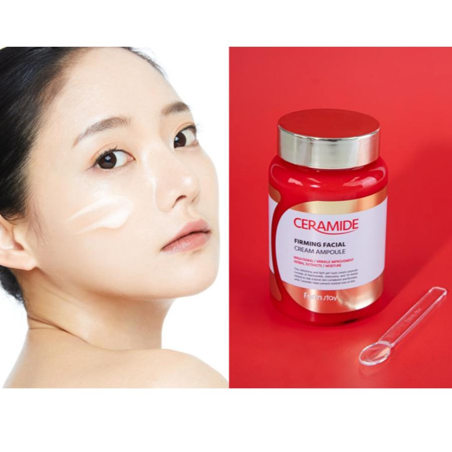 Farmstay Ceramide Firming Facial Cream Ampoule 250ml