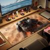 Custom Name Warriors 4K Mouse Pad Large Gaming Table Cushion Nonslip Laptop Tablet Big Mousepad Xxl Mat Mini Pc Playmat With Lock Edge