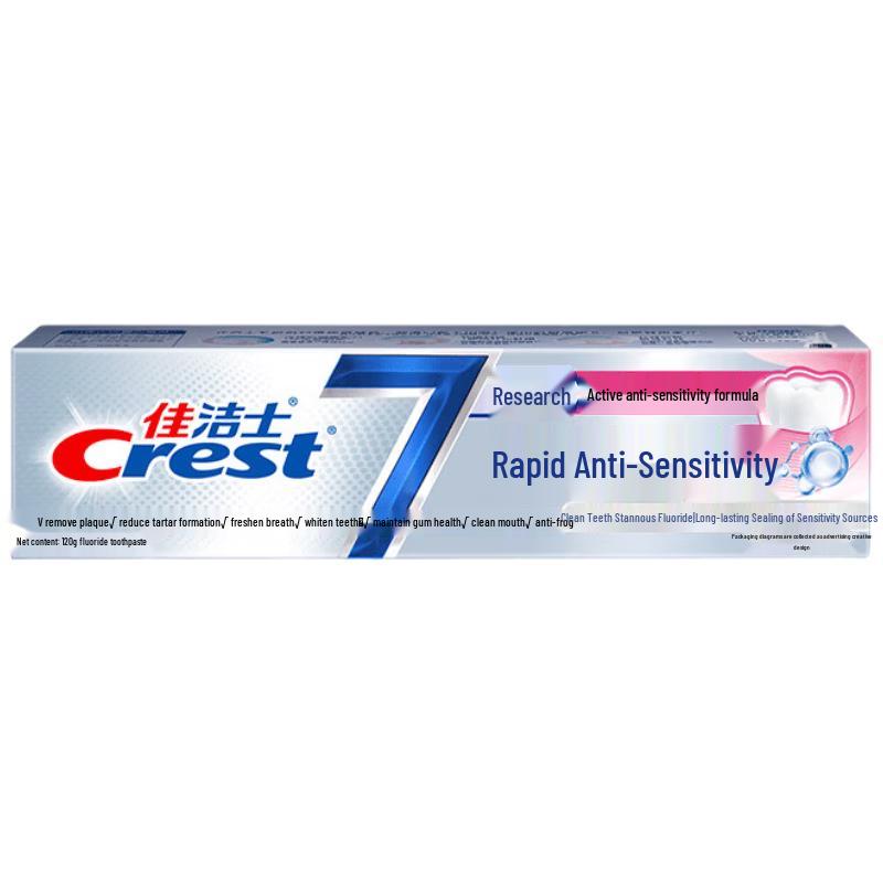 Crest Deep Clean Whitening Sensitivity Relief Toothpaste (2 x 120g)