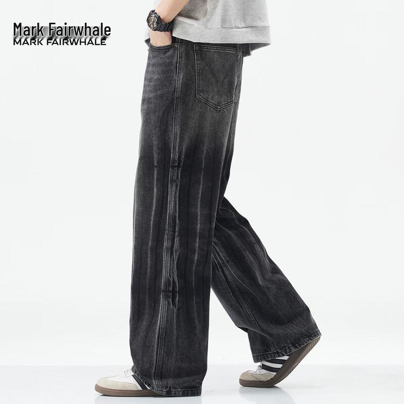 Mark Fairwhale Men's Loose Straight-Leg Jeans