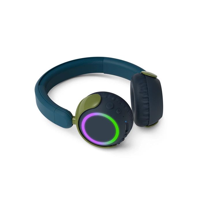 Philips TAK4200CT Cuffie Wireless per Bambini Bluetooth Verde e Blu