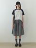 Deomiteun [2Nd] Brume Half T-Shirt (Melange/Navy)
