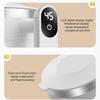 Automatic Stirring Cup Rechargeable Magnetic Mixer Electric Portable Coffee Mug Intelligent Coffee Mug Stainless Steel Coffee Mu