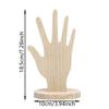 Creative Hand Shape Necklace Bracelet Keychain Pendant Jewelry Organizer Display Holder Rack Ring Organizer Display Rack