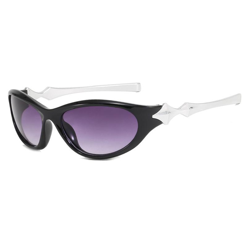 Women's Glasses Sun Protection UV Protection Fashion Personality XINGX Y2g Cyberpunk Street Shooting Catwalk Concave Sunglasses