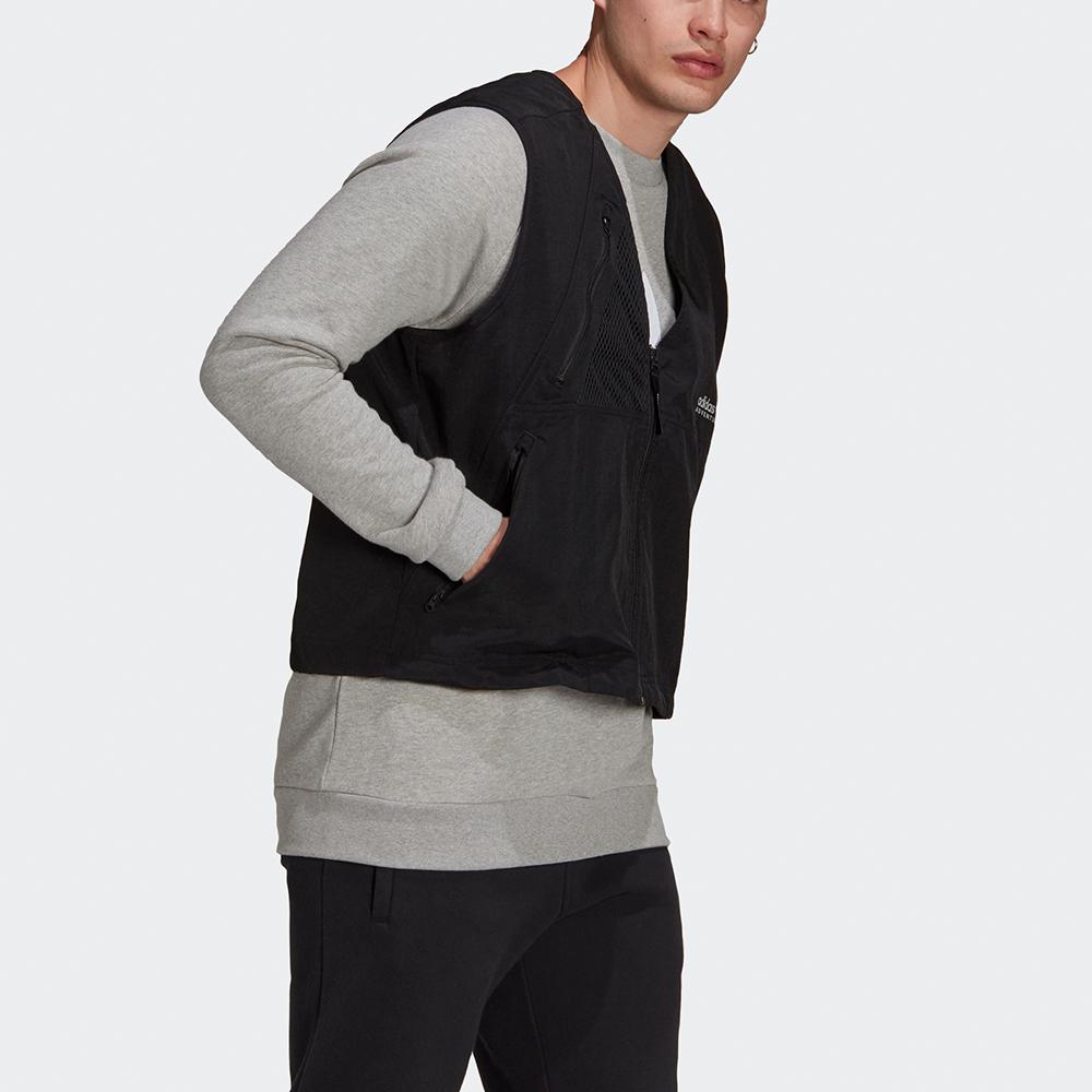 Adidas Originals Sports Vest Solid Color Sports Vest Men Vests Black H09056