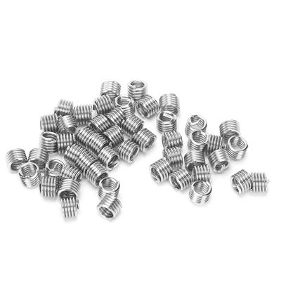 50-teiliges Drahtgewindeeinsatz-Schraubenbuchsen-Gewindereparatur-Schutzwerkzeug, US-Einheiten 10?24x1,5D