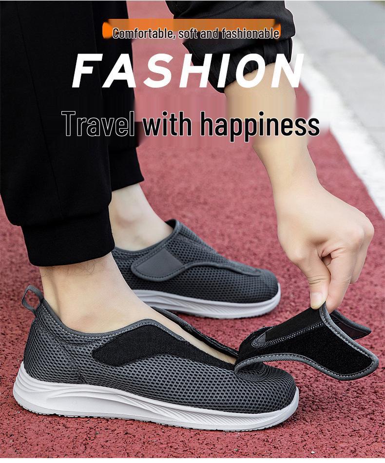Elderly Swelling Relief Shoes for Men & Women - Diabetic & Post-Surgery Wide Fit