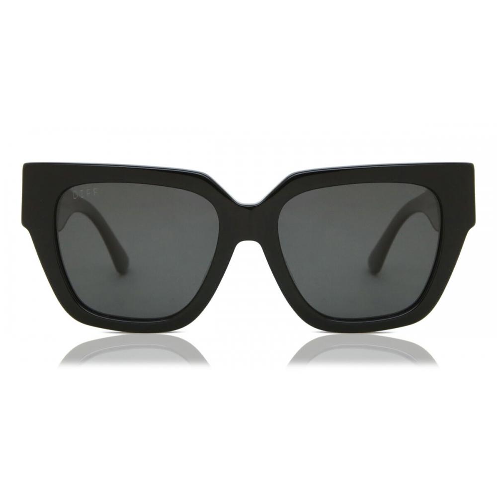 

Diff Remy Black+grey Lens Women Sunglasses /60
