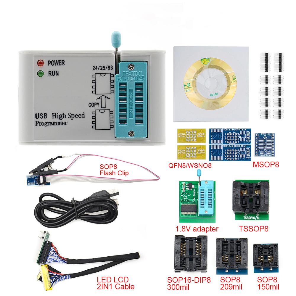 High Speed USB SPI Programmer Better Than EZP2013 EZP2010 2011Support 24 25 93 EEPROM Flash Bios Chip