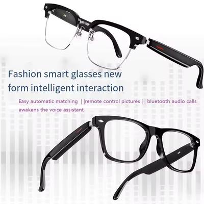 4K HD AI Smart Glasses Chat GPT Bluetooth Call Music Headphones With Camera Recording Voice Assistant Sunglasses for Women Men