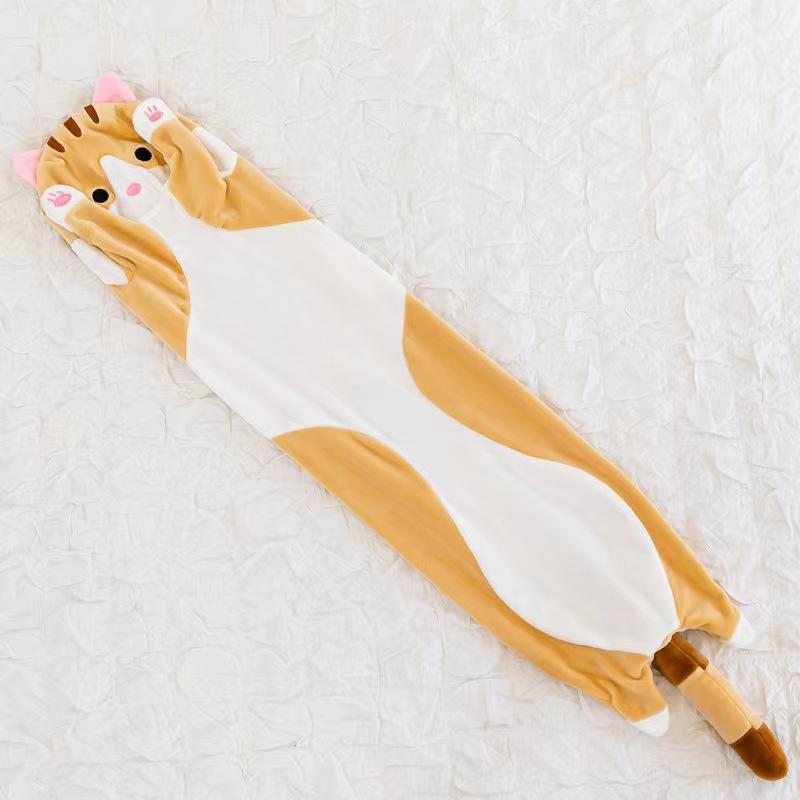 Cute Cat Plush Toy Long Cat Doll Lazy Sleeping Pillow Rag Doll Doll Girl