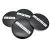4 Pièces 56mm Emblème MOMO Cache-moyeu de Roue de Voiture Autocollants