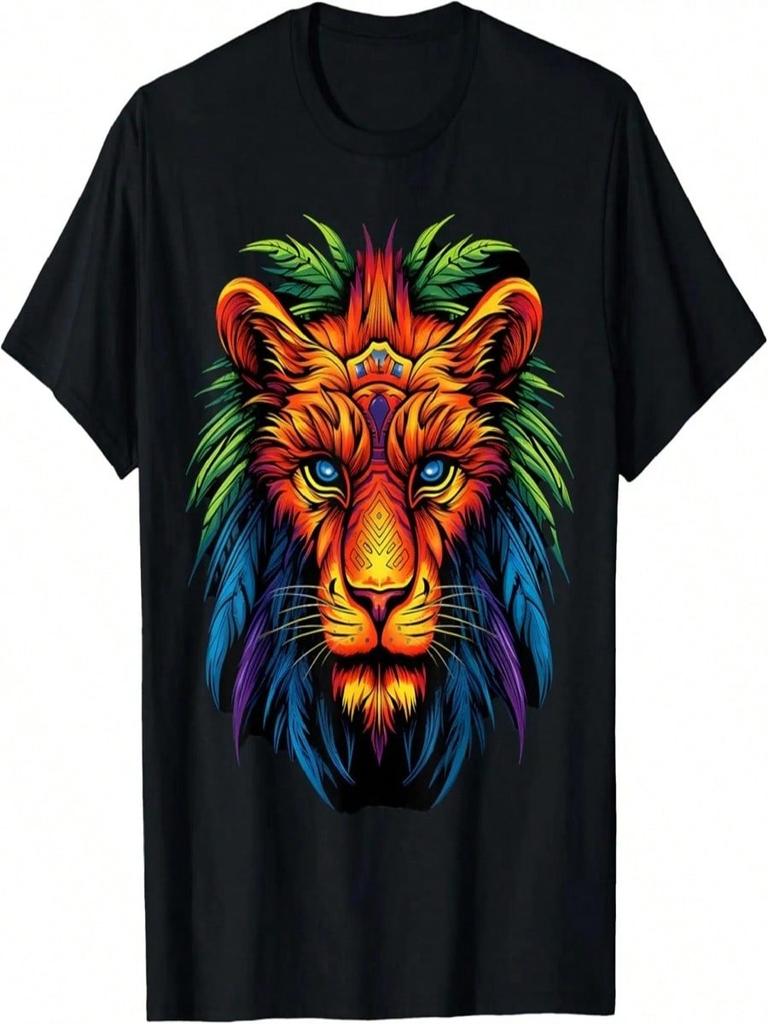 Lion Graphic Tee T-Shirt