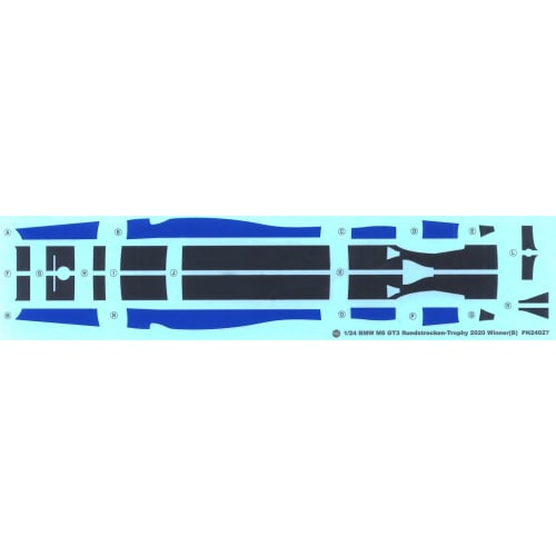 Platz/NuNu 1/24 Racing Series BMW M6 GT3 2016 N?rburgring 24 Hours Race PS Plastic Model PN24027 (Car)