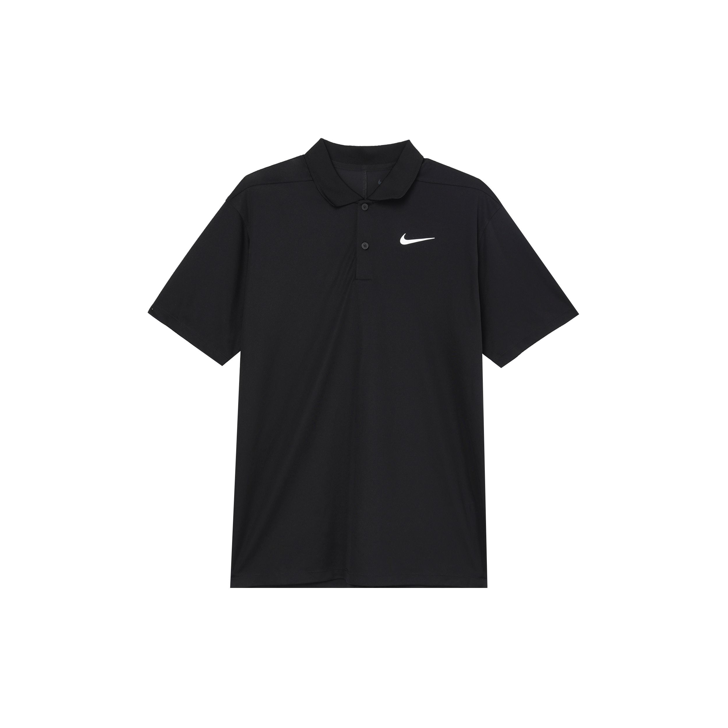 

Мужские топы-поло с короткими рукавами Nike Dri-Fit Victory с однотонным логотипом и принтом, впитывающие влагу, черные DH0823-010 L